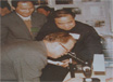 1985年趙紫陽總理參觀新技術新產品展覽會