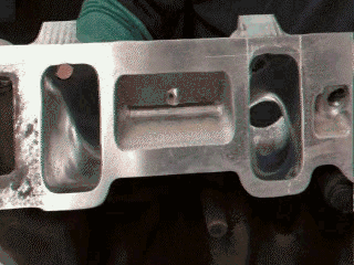 這個汽車進氣岐管打磨拋光技術，神奇！