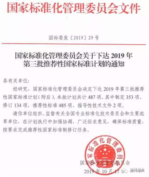 2019第三批推薦性國家標(biāo)準(zhǔn)計(jì)劃下發(fā) 含超硬材料、涂附磨具行業(yè)兩項(xiàng)標(biāo)準(zhǔn)
