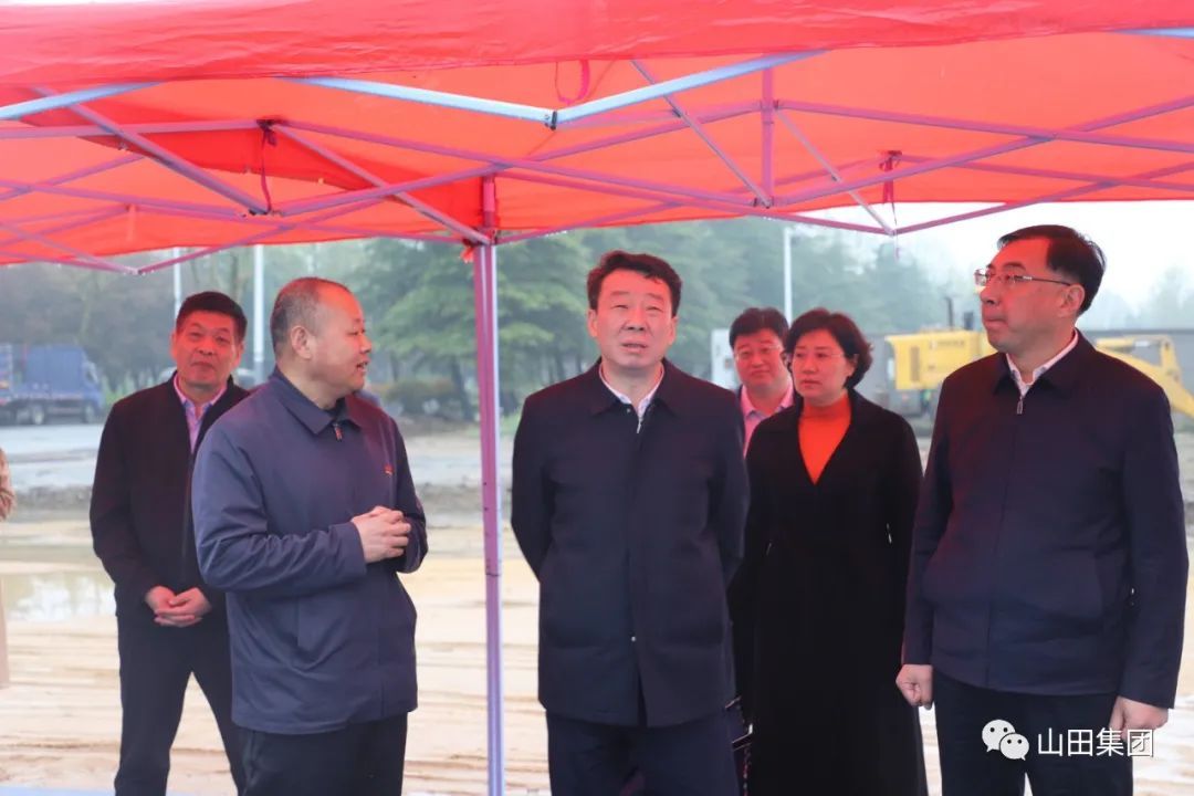 臨沂市委書記任剛到山田集團新項目現(xiàn)場調(diào)研
